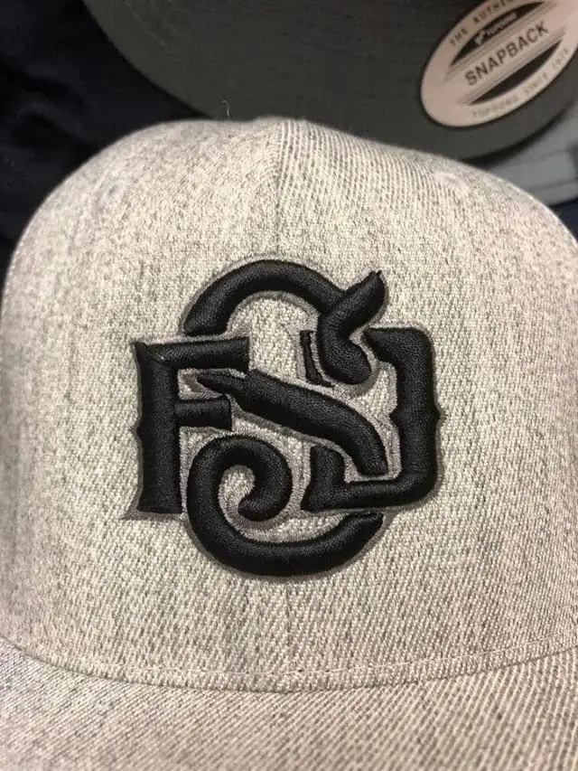 FS Monogram Hat – Embroidery Digitizing Artwork