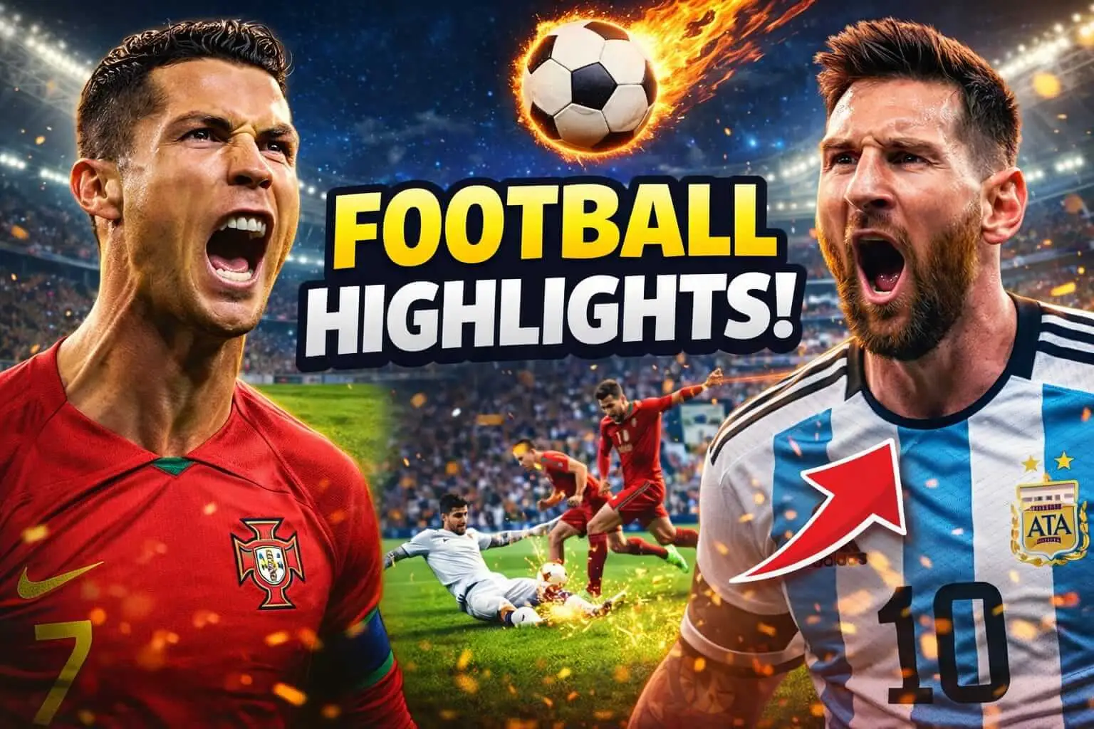 Football Highlights & Fan Culture Promotional Video